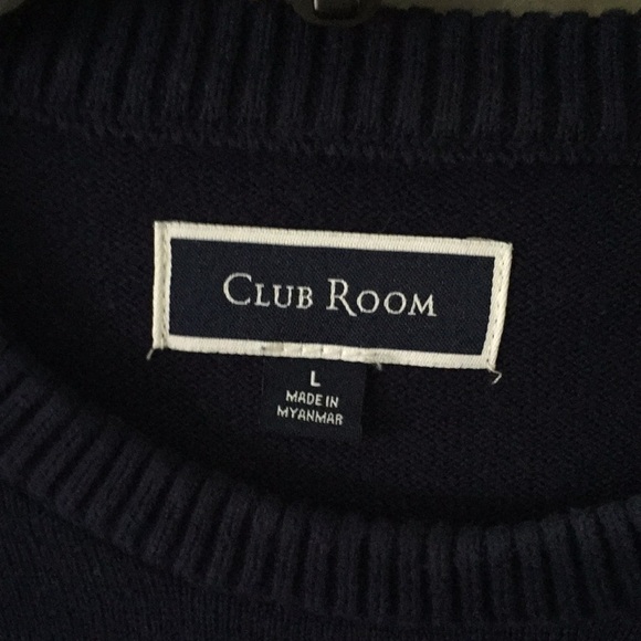 Club Room Men’s Stripe Cotton Sweater - Picture 4 of 6